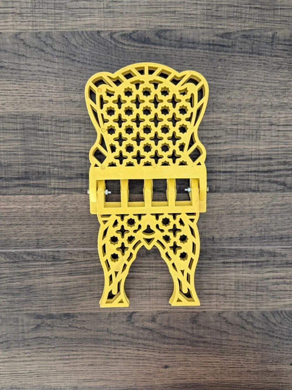 Vintage Folding Plastic Rehal Book Stand Quran Bible Cookbook Display Holder